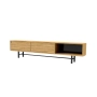 Szafka RTV-52 Drewno Lite Dąb Loft Lakier Rozmiary od 100 cm do 200 cm PREMIUM